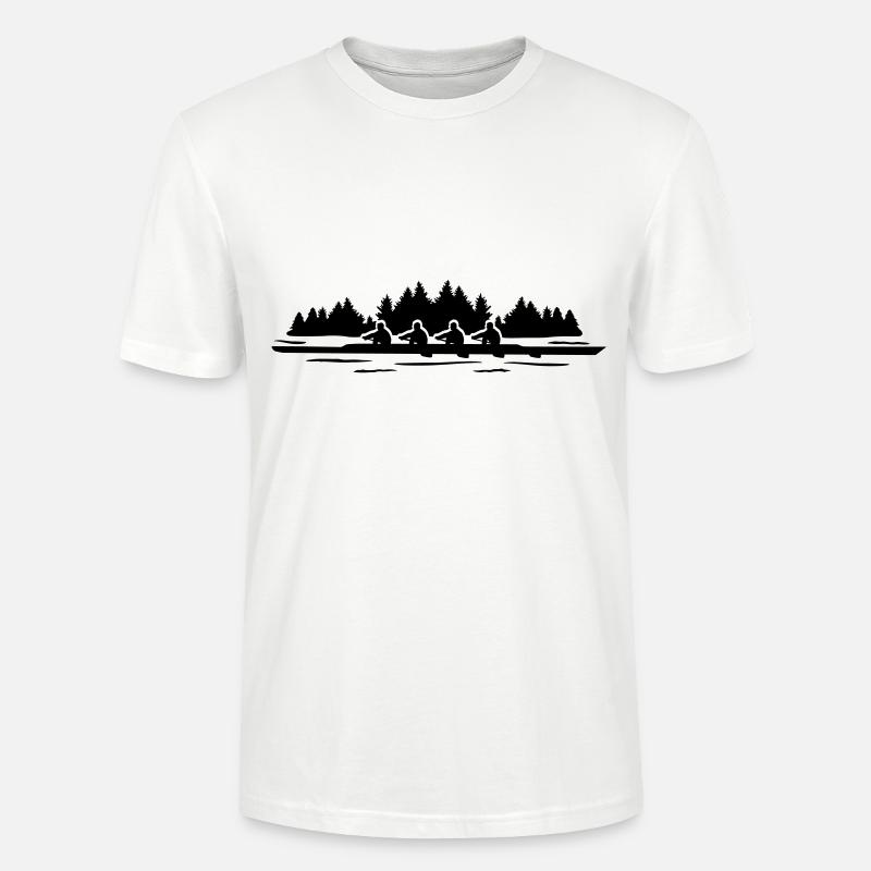 Ramer dans la nature - T-shirt bio CRAFTER Stanley Stella Unisexe - blanc