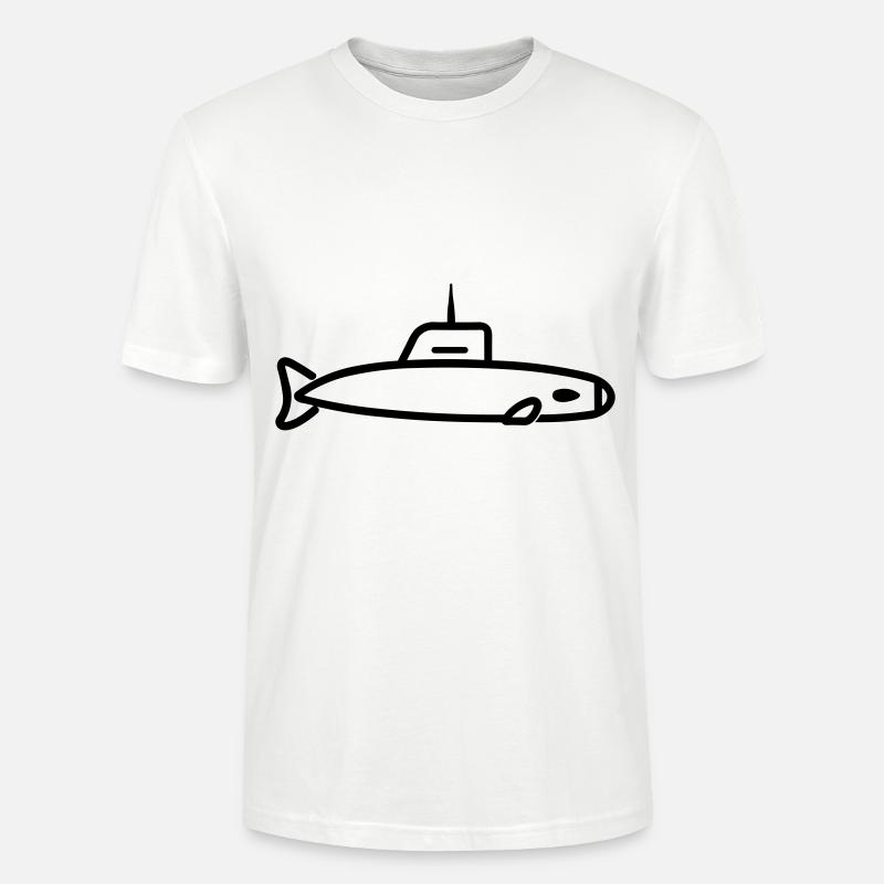 U-Boot-Boot - Stanley/Stella Unisex Bio-T-Shirt CRAFTER - Weiß