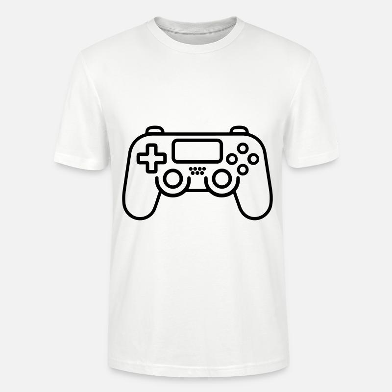 Controller für Videospiele - Stanley/Stella Unisex Bio-T-Shirt CRAFTER - Weiß