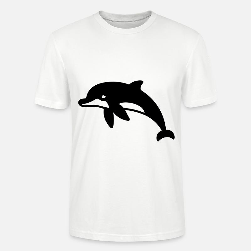 Delfin - Stanley/Stella Unisex Bio-T-Shirt CRAFTER - Weiß