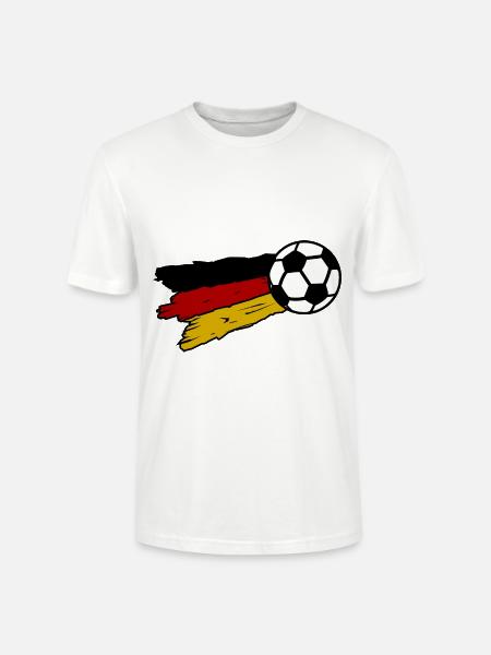 Soccer Team from Germany - Stanley/Stella CRAFTER Unisex Organic T-Shirt - white