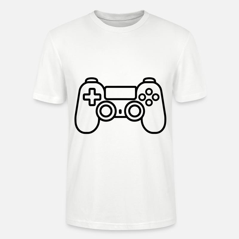 Controller für Videospiele - Stanley/Stella Unisex Bio-T-Shirt CRAFTER - Weiß
