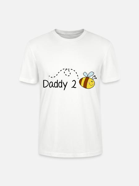 Daddy 2 Bee - Stanley/Stella CRAFTER Unisex Organic T-Shirt - white