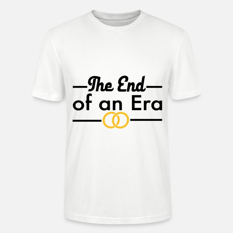 Enterrement de vie de gar - T-shirt bio CRAFTER Stanley Stella Unisexe - blanc