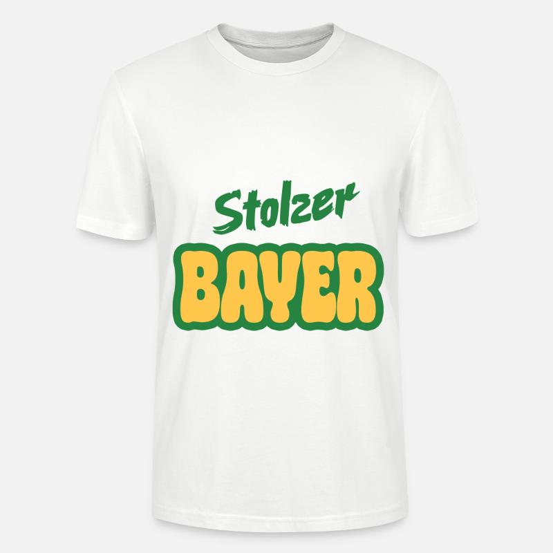 Stolzer Bayer - Stanley/Stella Unisex Bio-T-Shirt CRAFTER - Weiß