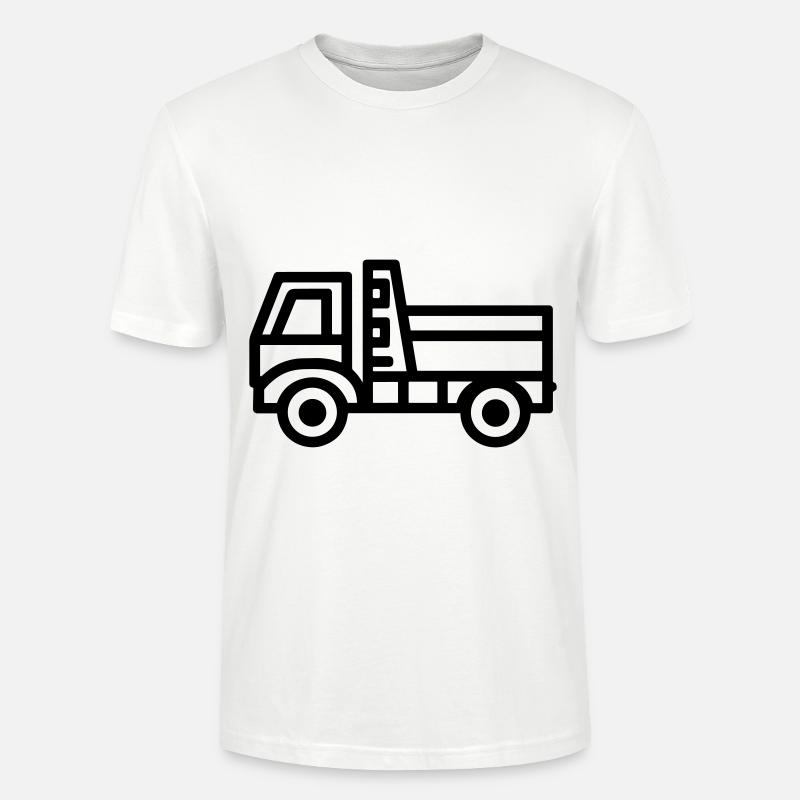Lkw - Stanley/Stella Unisex Bio-T-Shirt CRAFTER - Weiß