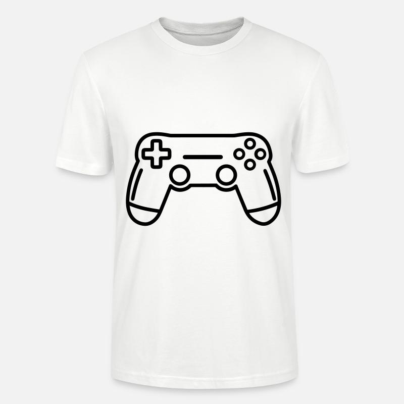 Controller für Videospiele - Stanley/Stella Unisex Bio-T-Shirt CRAFTER - Weiß