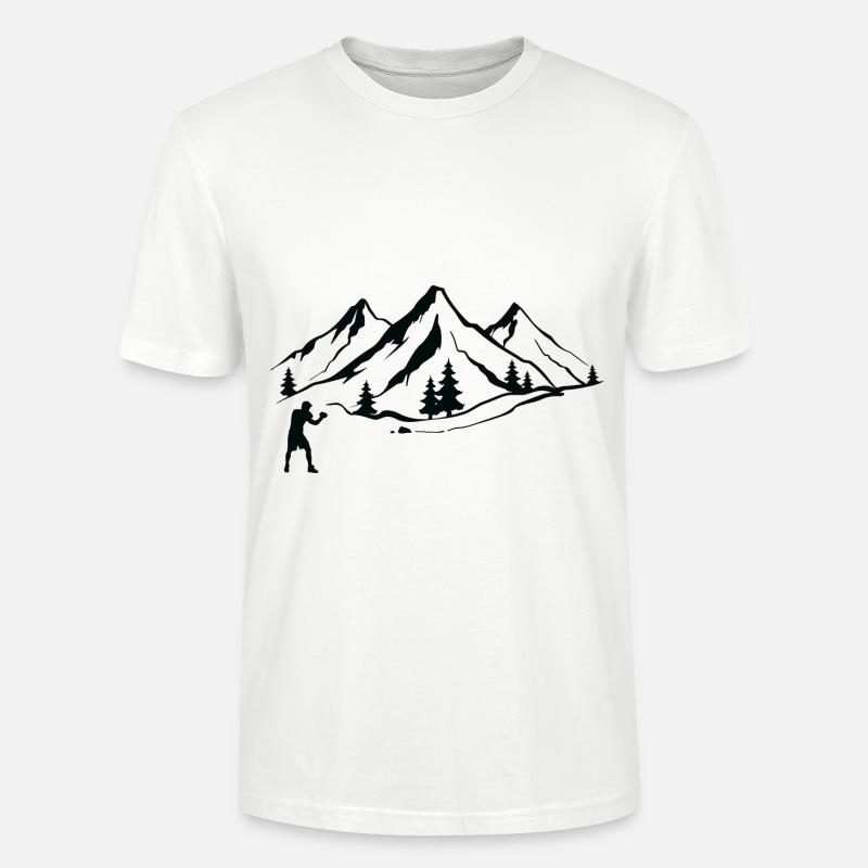 Berg 1 Boîtes - Bo - T-shirt bio CRAFTER Stanley Stella Unisexe - blanc