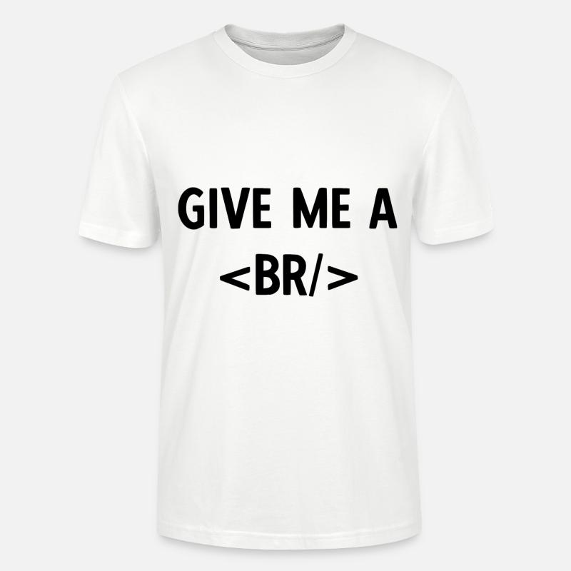 Software Ingenieur Informatiker Programmierer - Stanley/Stella Unisex Bio-T-Shirt CRAFTER - Weiß