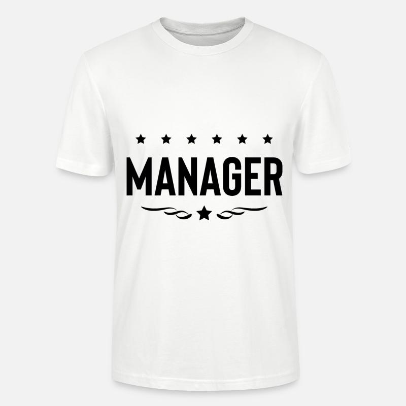 Manager Beruf - Stanley/Stella Unisex Bio-T-Shirt CRAFTER - Weiß