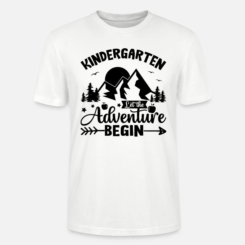 Kindergarten Das Abenteuer beginnt - Stanley/Stella Unisex Bio-T-Shirt CRAFTER - Weiß
