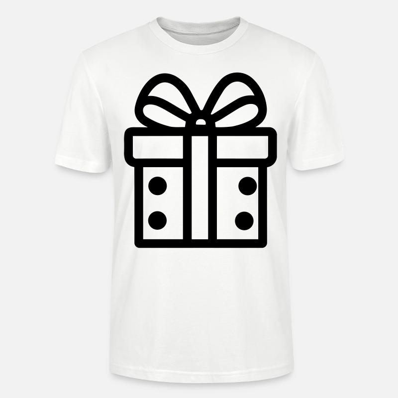 Boite icon de cadeau - T-shirt bio CRAFTER Stanley Stella Unisexe - blanc
