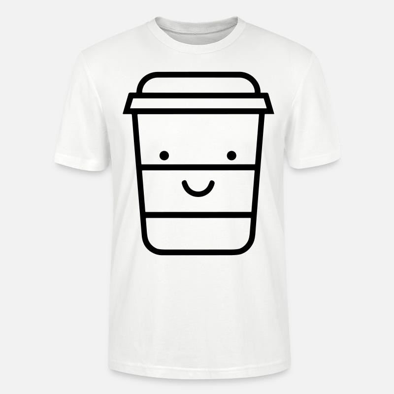 Kaffeebecher - Stanley/Stella Unisex Bio-T-Shirt CRAFTER - Weiß