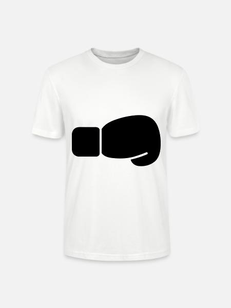 gant de boxe - T-shirt bio CRAFTER Stanley Stella Unisexe - blanc
