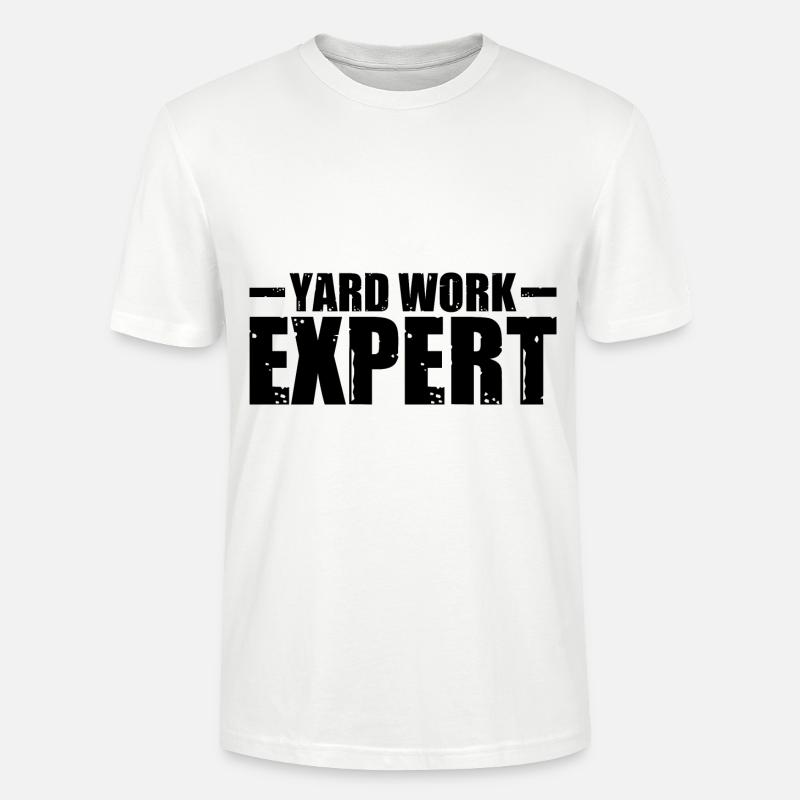 Yard Work Expert 24 - Stanley/Stella Unisex Bio-T-Shirt CRAFTER - Weiß