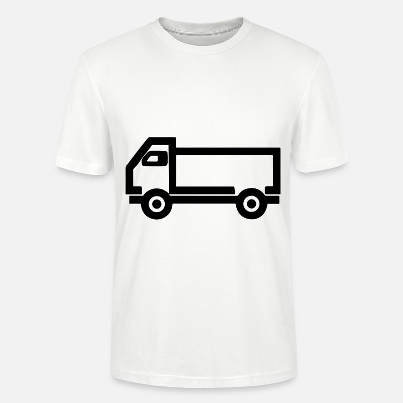 Camion - T-shirt bio CRAFTER Stanley Stella Unisexe - blanc