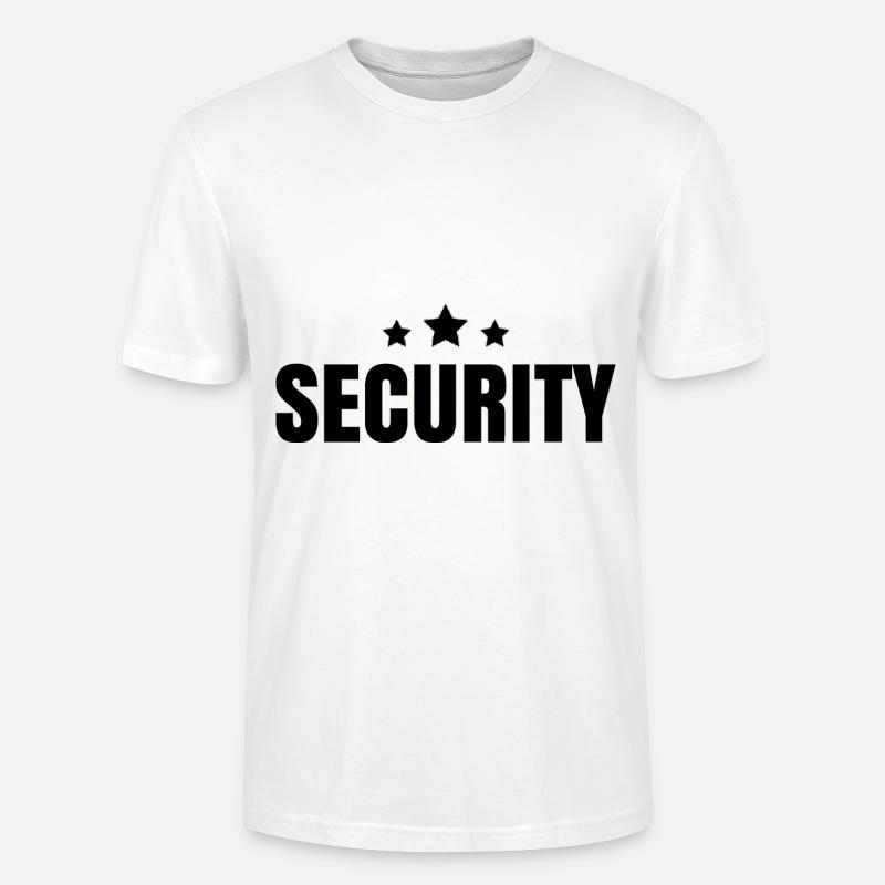 Security Security Security Security Service - Stanley/Stella CRAFTER Unisex Organic T-Shirt - white