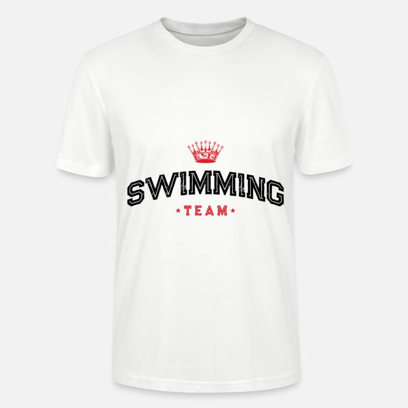 Swimming Team - Stanley/Stella Unisex Bio-T-Shirt CRAFTER - Weiß