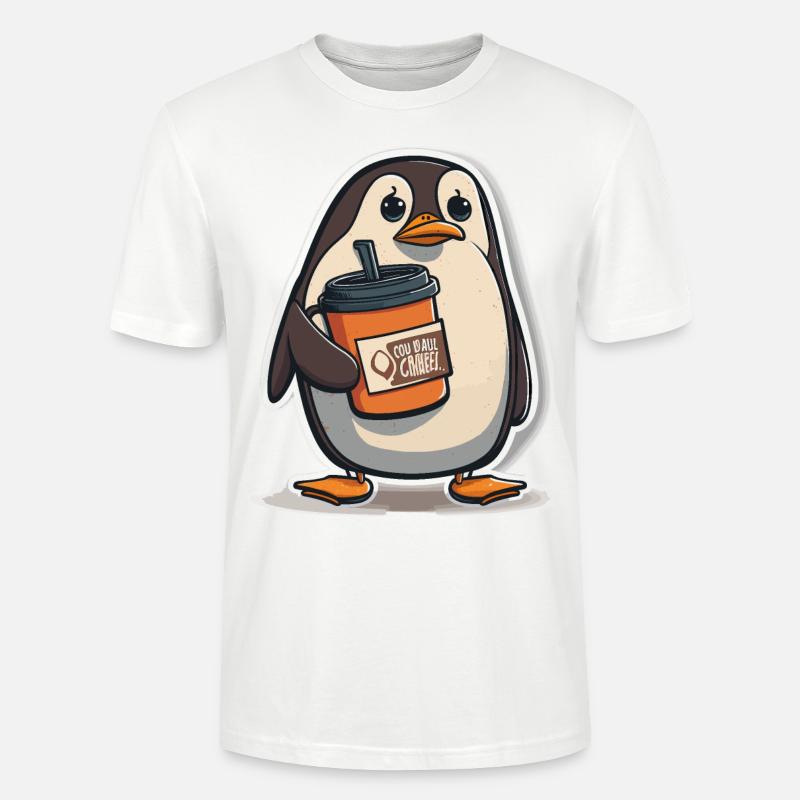 Pengu L - Stanley/Stella Unisex Bio-T-Shirt CRAFTER - Weiß