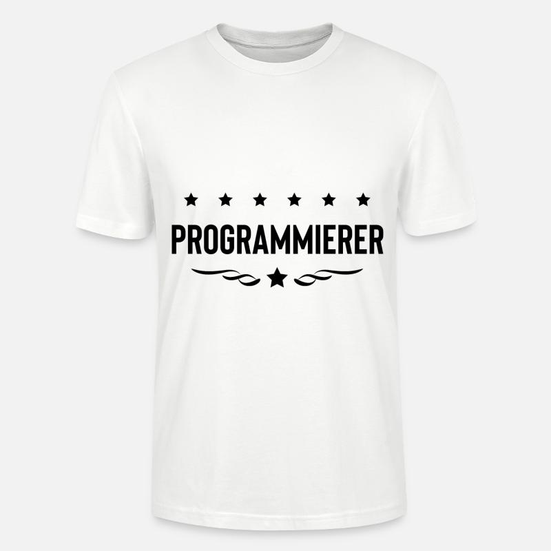 Programmierer Beruf - Stanley/Stella Unisex Bio-T-Shirt CRAFTER - Weiß