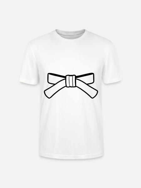 belt - Stanley/Stella CRAFTER Unisex Organic T-Shirt - white