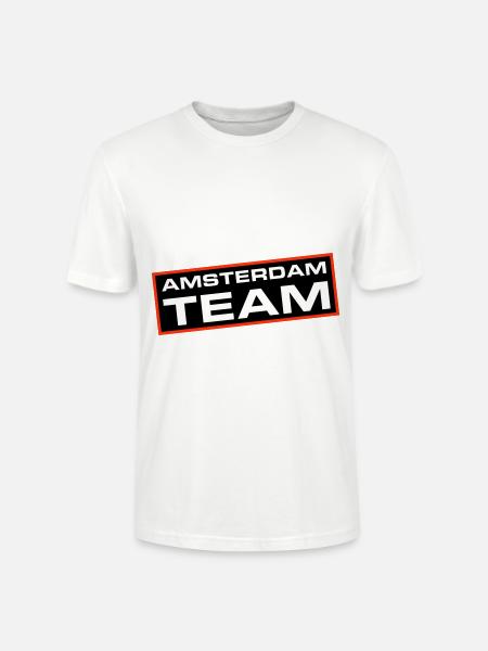 Amsterdam Team - Stanley/Stella Unisex Bio-T-Shirt CRAFTER - Weiß