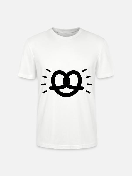 Brezel Festzelt Bierzelt Party - Stanley/Stella Unisex Bio-T-Shirt CRAFTER - Weiß