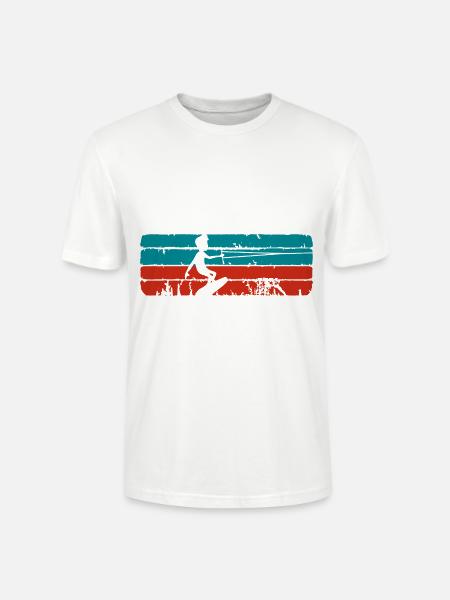 T-Shirt I Kitesurf und du - Stanley/Stella Unisex Bio-T-Shirt CRAFTER - Weiß