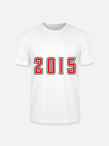 Anniversaire 2015 - T-shirt bio CRAFTER Stanley Stella Unisexe - blanc