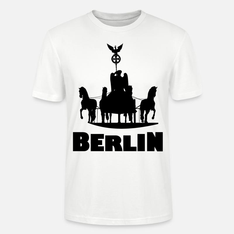 Die Hauptstadt Berlin - Stanley/Stella Unisex Bio-T-Shirt CRAFTER - Weiß