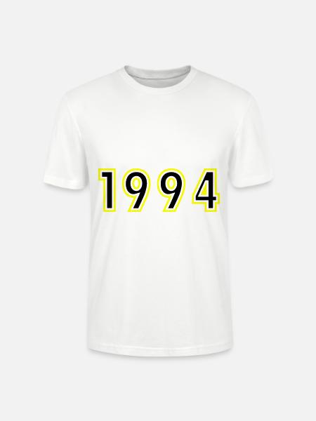 1994 Year Birthday - Stanley/Stella CRAFTER Unisex Organic T-Shirt - white