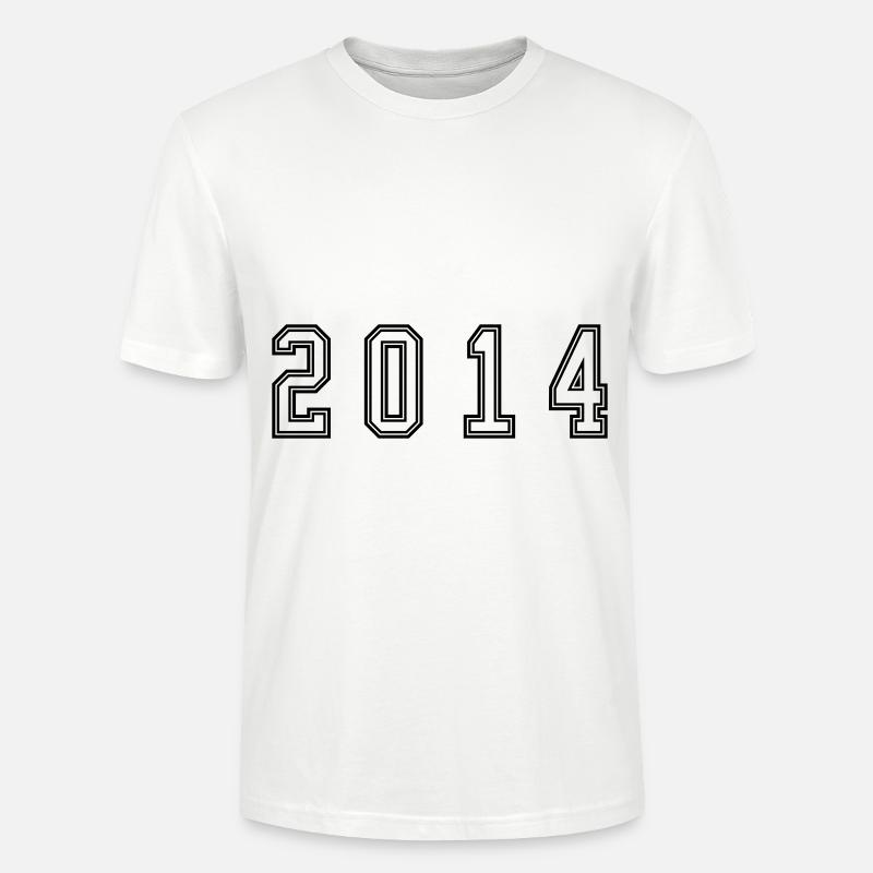 Numéro de l’année 2014 - T-shirt bio CRAFTER Stanley Stella Unisexe - blanc