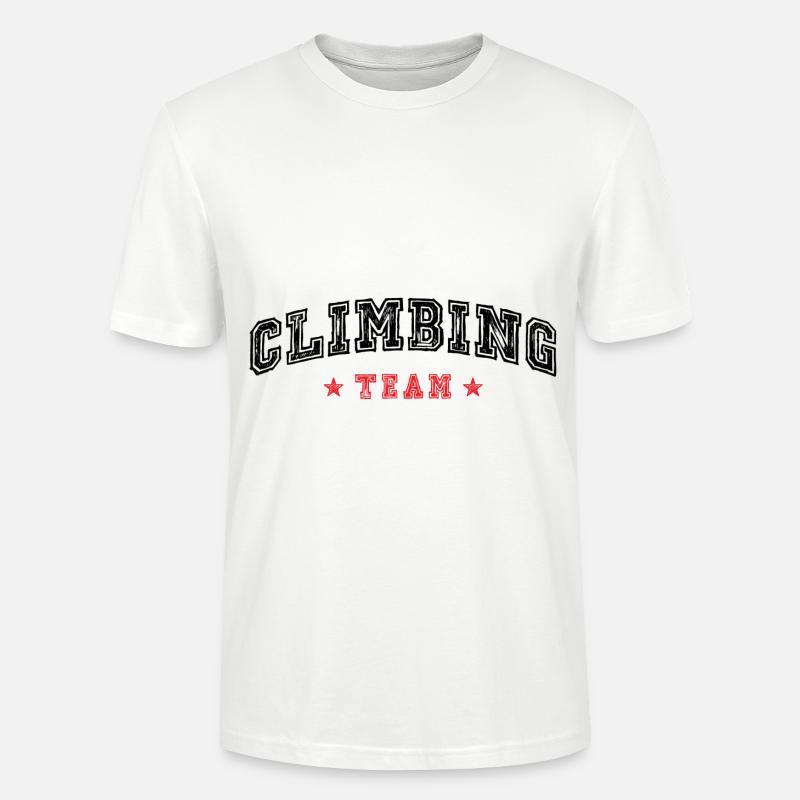 Climbing Team - Stanley/Stella Unisex Bio-T-Shirt CRAFTER - Weiß