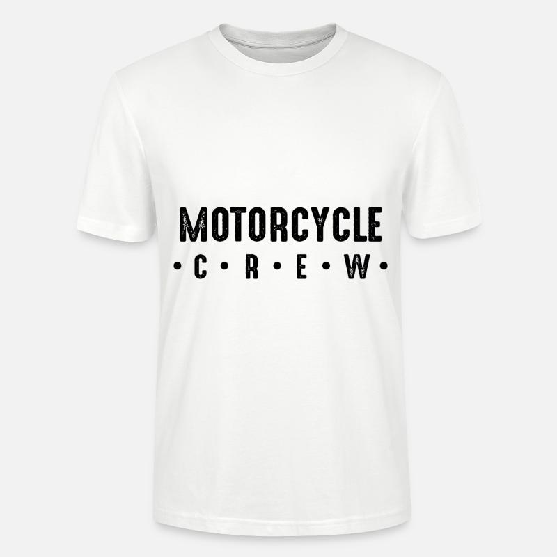 Motorcycle Crew - Stanley/Stella Unisex Bio-T-Shirt CRAFTER - Weiß
