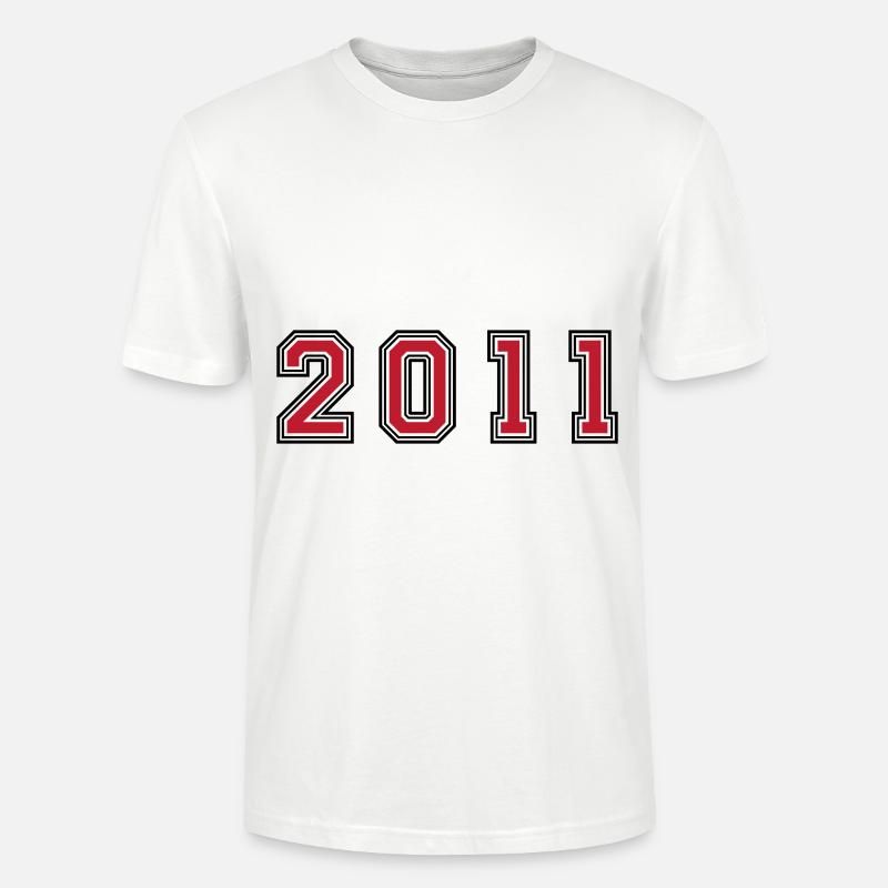 Numéro de l’année 2011 - T-shirt bio CRAFTER Stanley Stella Unisexe - blanc