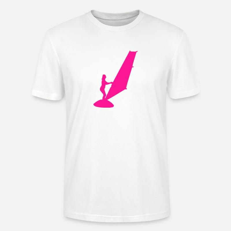 Windsurferin Windsurf Windsurfing - Stanley/Stella Unisex Bio-T-Shirt CRAFTER - Weiß