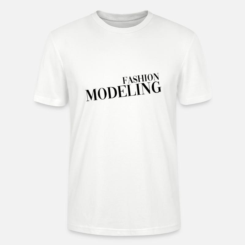Topmodel Catwalk Mode Models Mode - T-shirt bio CRAFTER Stanley Stella Unisexe - blanc