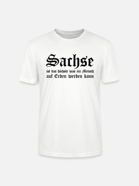 Sachse sächsischer Ehrentitel - Stanley/Stella Unisex Bio-T-Shirt CRAFTER - Weiß