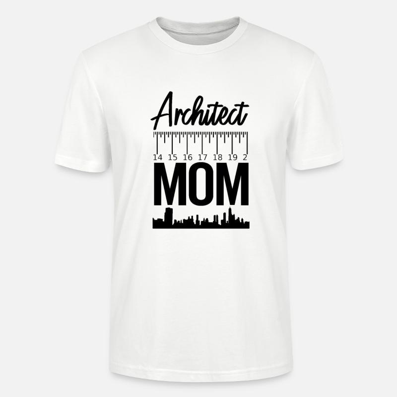 Architect Architect Architect Architect - Stanley/Stella CRAFTER Unisex Organic T-Shirt - white