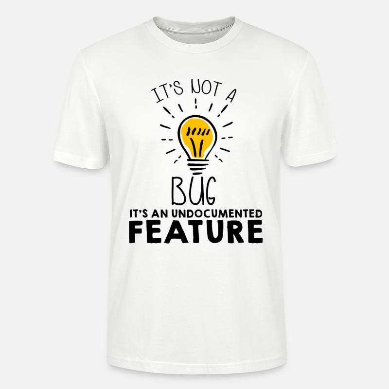 programmer - Stanley/Stella CRAFTER Unisex Organic T-Shirt - white