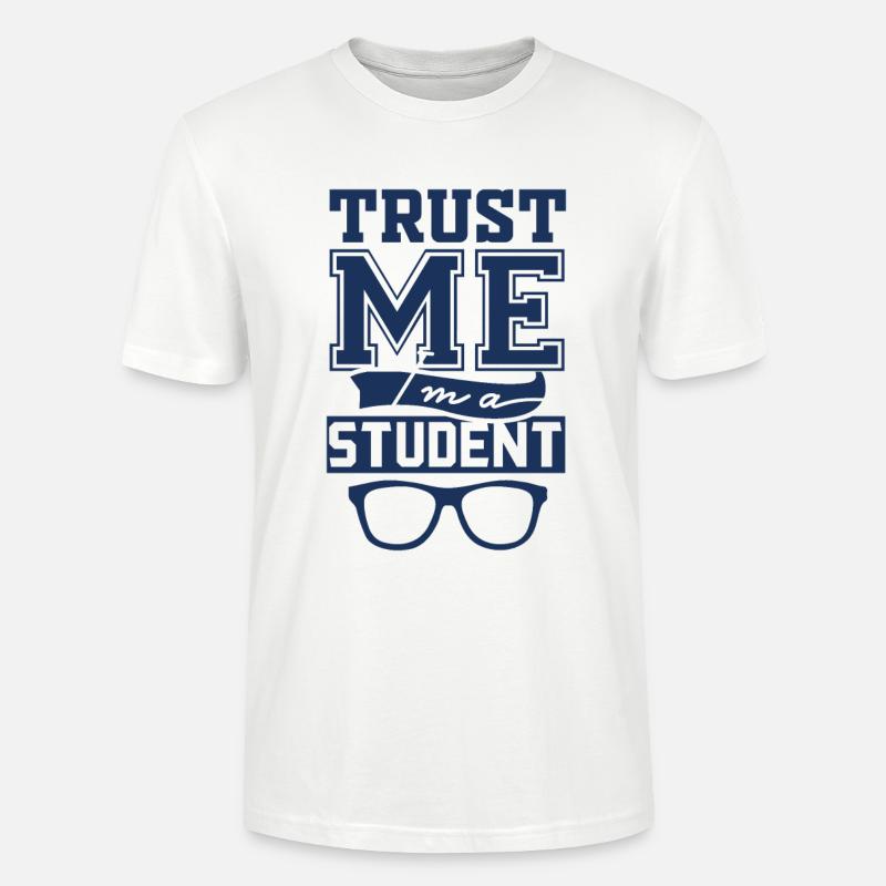 Student Student Student Student - Stanley/Stella Unisex Bio-T-Shirt CRAFTER - Weiß