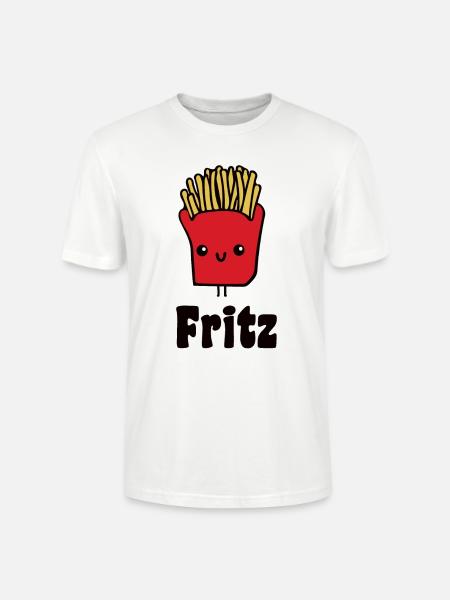 Fritten Fritz - Stanley/Stella Unisex Bio-T-Shirt CRAFTER - Weiß