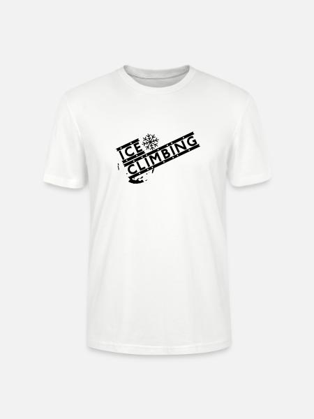 Eisklettern - Stanley/Stella Unisex Bio-T-Shirt CRAFTER - Weiß