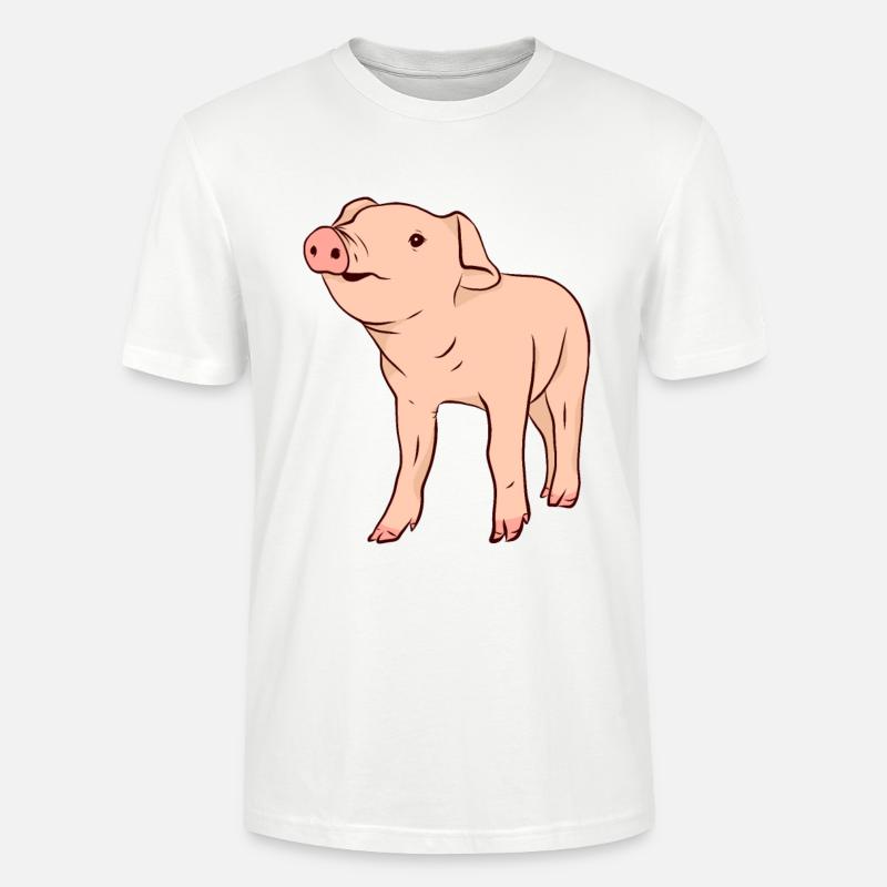 Cochons Cochons Cochons - T-shirt bio CRAFTER Stanley Stella Unisexe - blanc