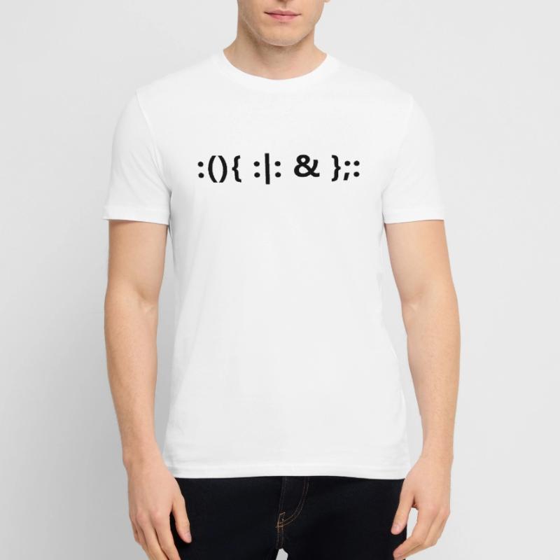 Linux Admin Fork Bomb Linux Stanley/Stella Unisex Bio-T-Shirt CRAFTER
