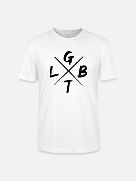 LGBT - Stanley/Stella Unisex Bio-T-Shirt CRAFTER - Weiß