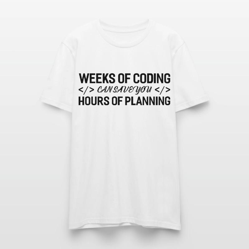Programmierer Wochen Von Coding Stanley/Stella Unisex Bio-T-Shirt CRAFTER