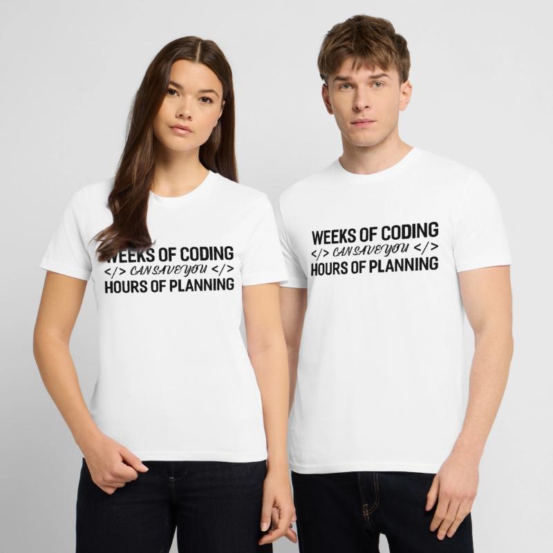 Programmierer Wochen Von Coding Stanley/Stella Unisex Bio-T-Shirt CRAFTER