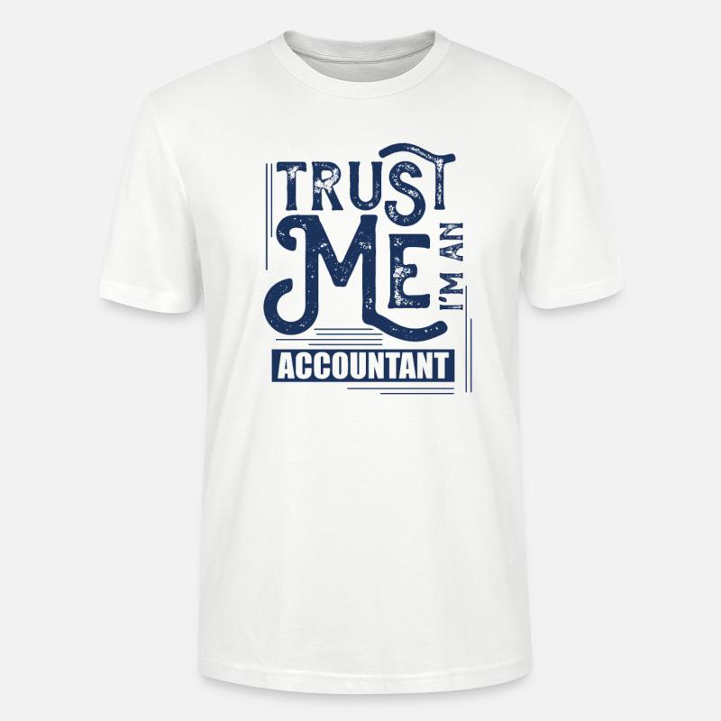 comptable - T-shirt bio CRAFTER Stanley Stella Unisexe - blanc