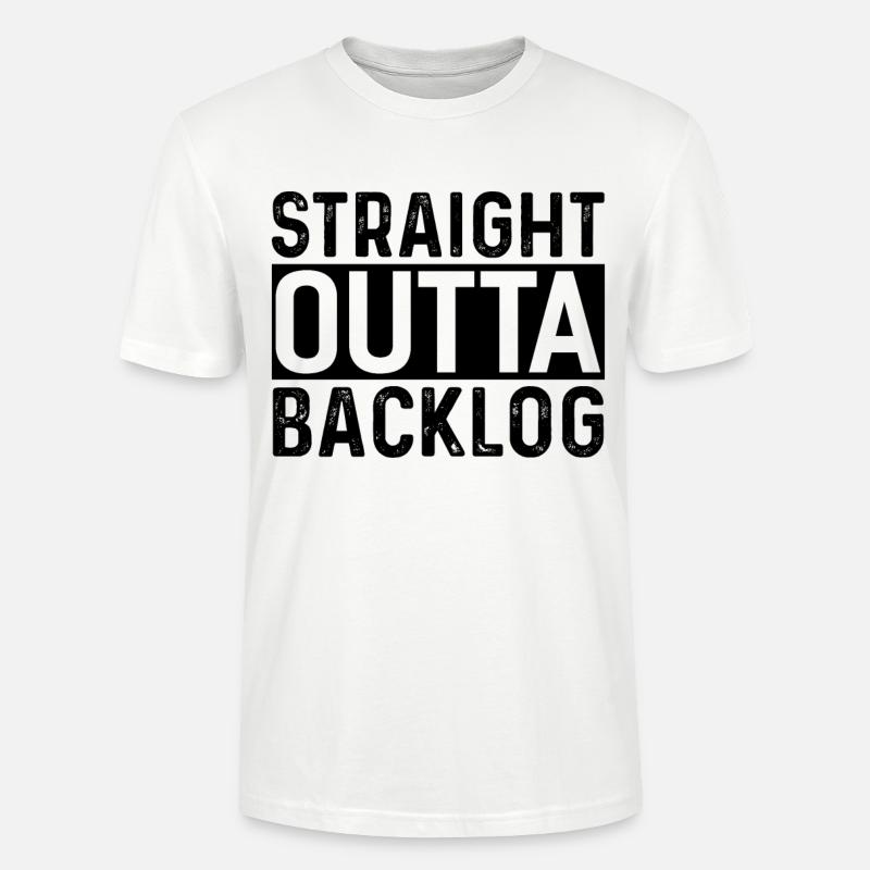 Scrum Team Backlog - Stanley/Stella Unisex Bio-T-Shirt CRAFTER - Weiß